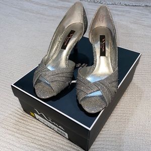 Nina sparkly heels